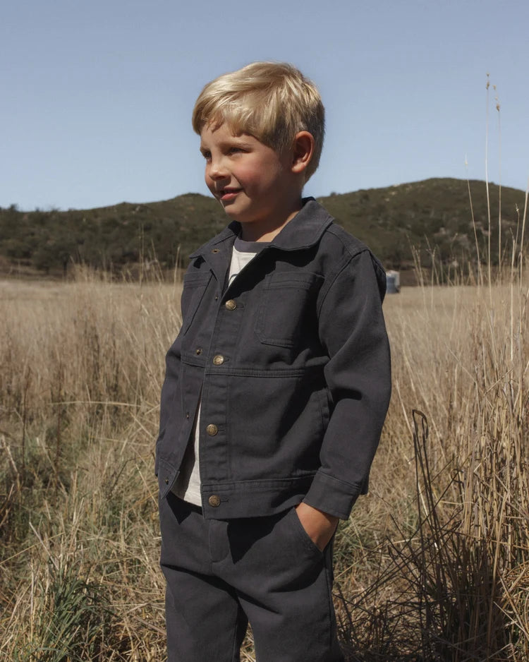 Rylee + Cru Chore Coat Midnight