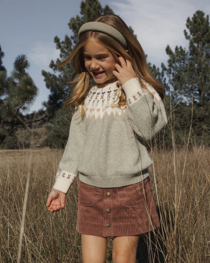Rylee + Cru Denver Mini Skirt Mulberry