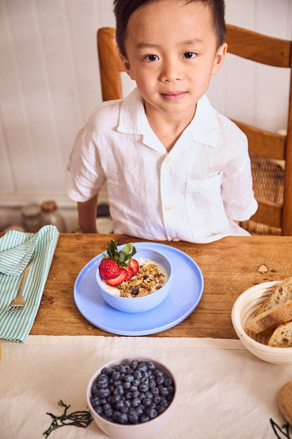 Recette - Plate and Bowl Set | Blue