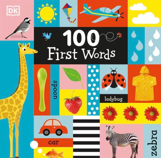 100 First Words - by DK Boardbook