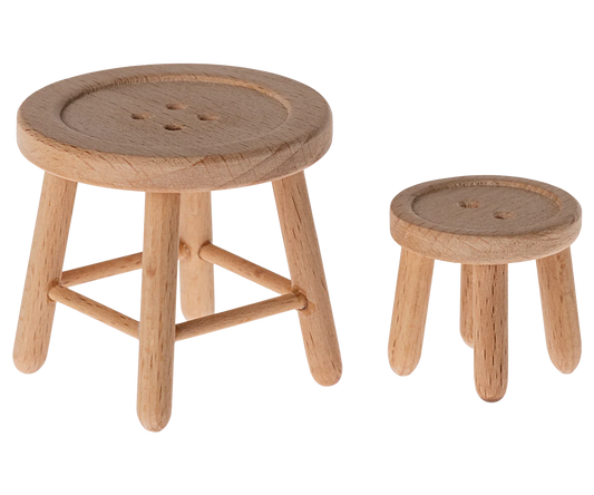 Maileg Table and Stool Set