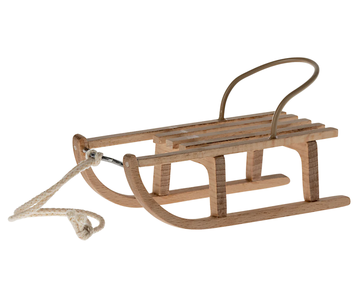 Maileg Wooden Sled