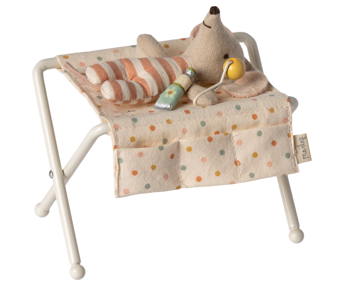 Maileg Baby Mouse Nursery Table
