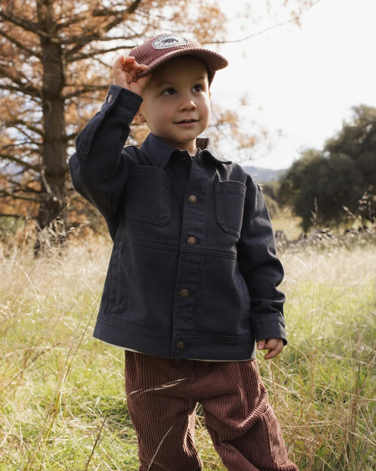 Rylee + Cru Chore Coat Midnight