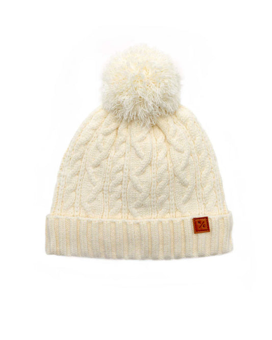 Northern Classics Cable Knit Pom Pom Hat