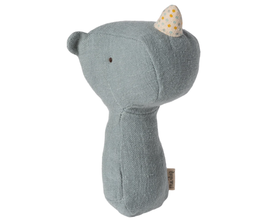 Maileg Safari Friends Rhino Rattle