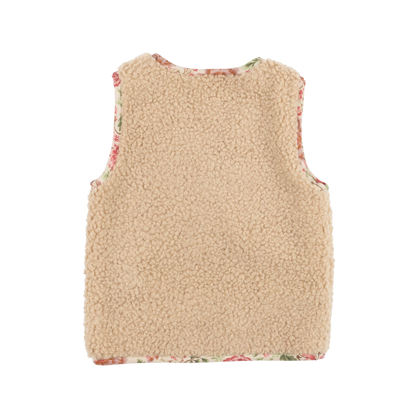Babe & Tess Teddy Flowers Gilet