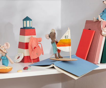 Maileg Surfer Mouse, Big Brother