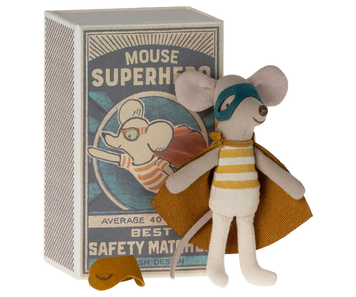 Maileg Superhero Mouse Little Brother