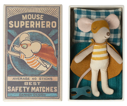 Maileg Superhero Mouse Little Brother