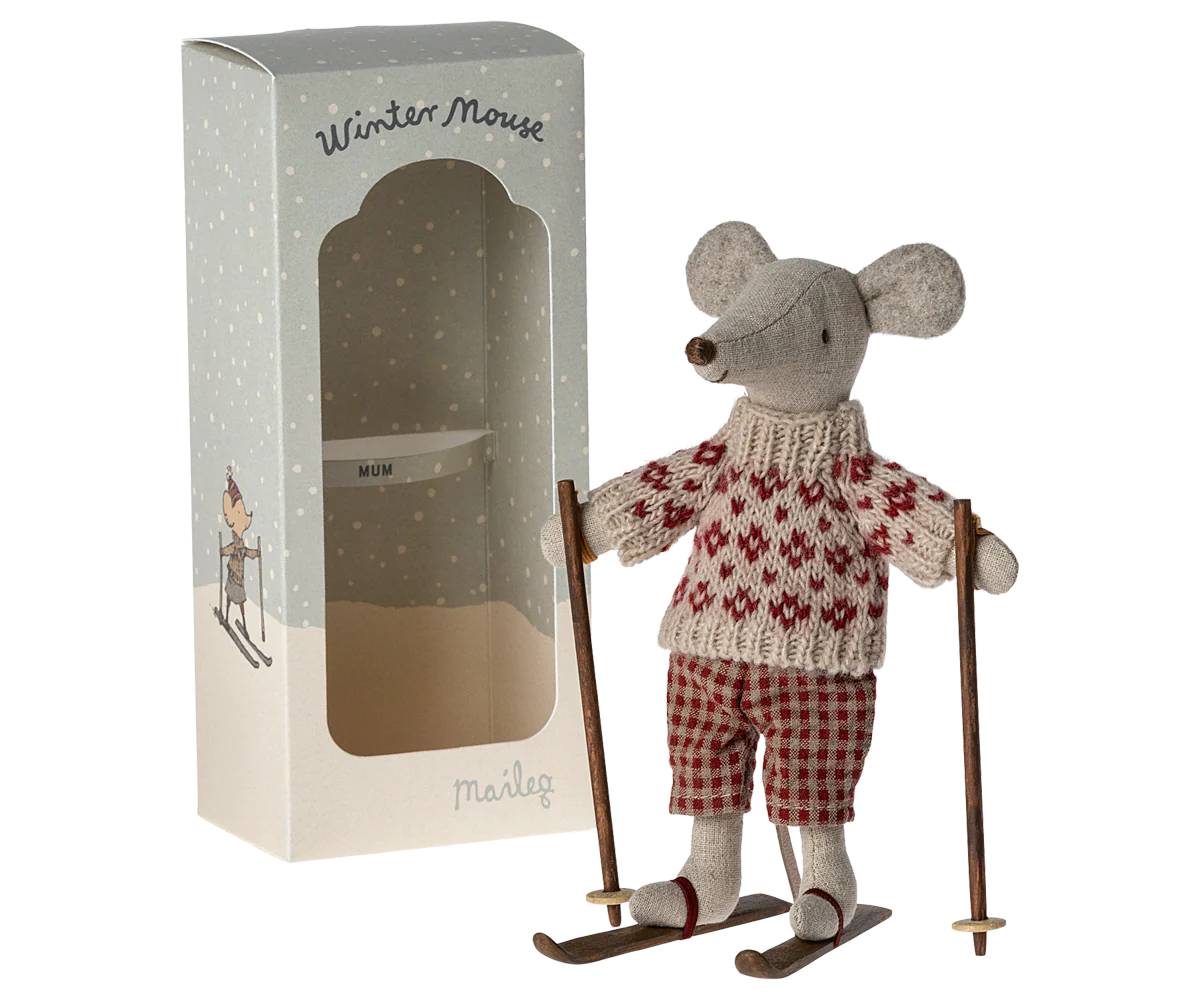 Maileg Winter Mouse