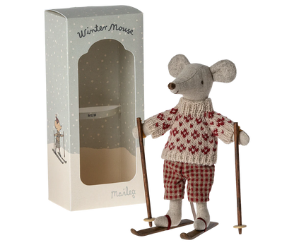 Maileg Winter Mouse