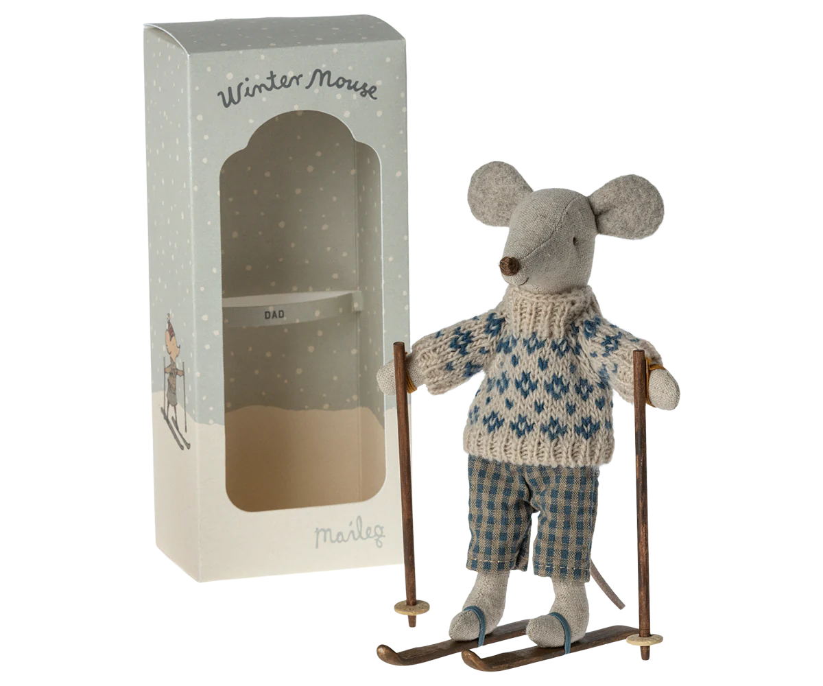 Maileg Winter Mouse