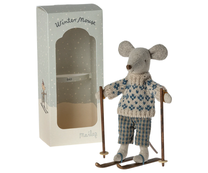 Maileg Winter Mouse