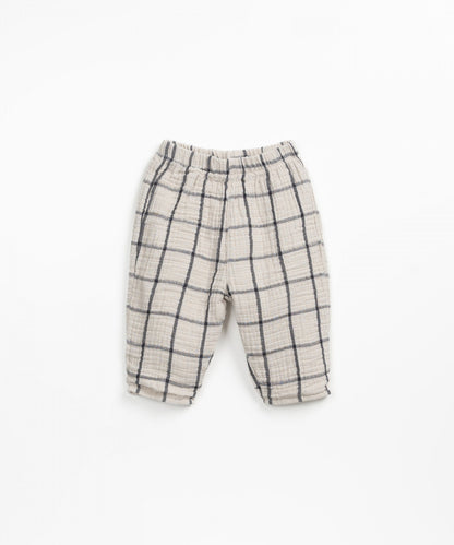 Play Up Checked Woven Trousers