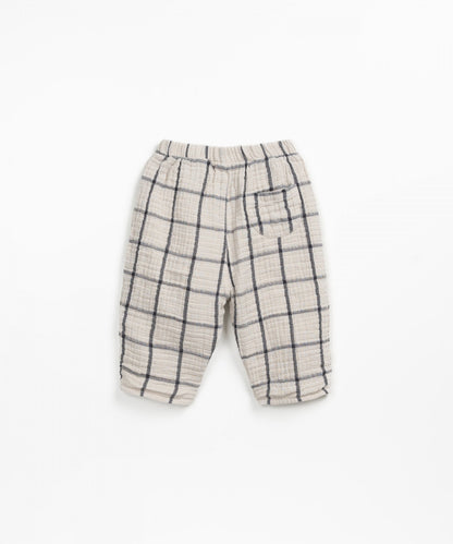 Play Up Checked Woven Trousers