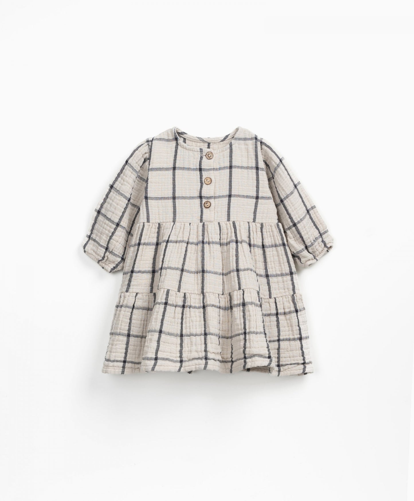 Play Up Checked Woven Dress