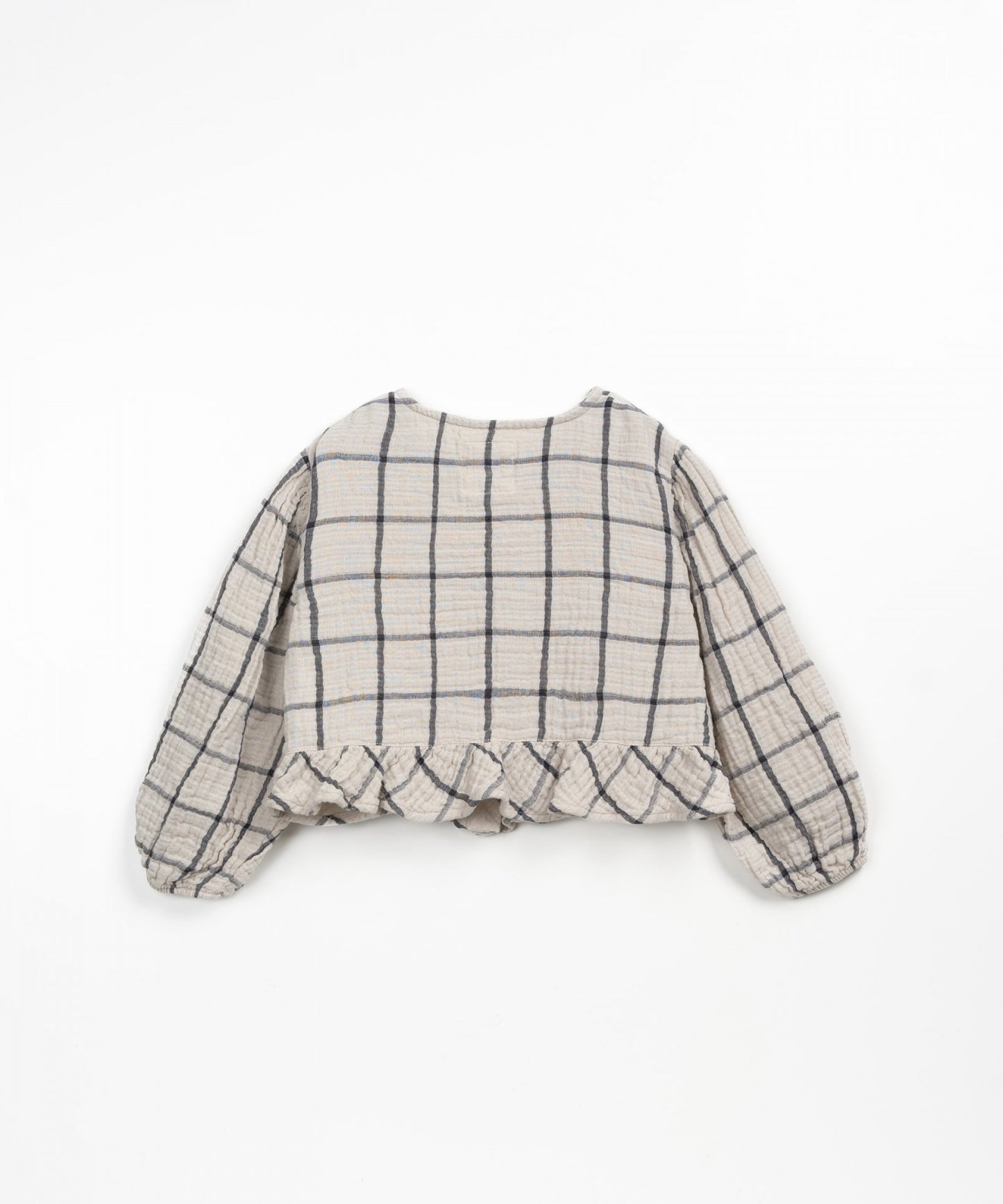 Play Up Checked Woven Tunic