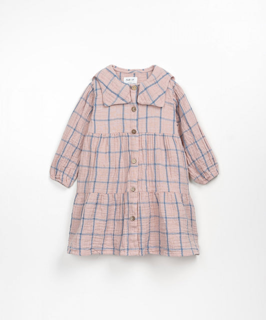 Play Up Checked Woven Dress