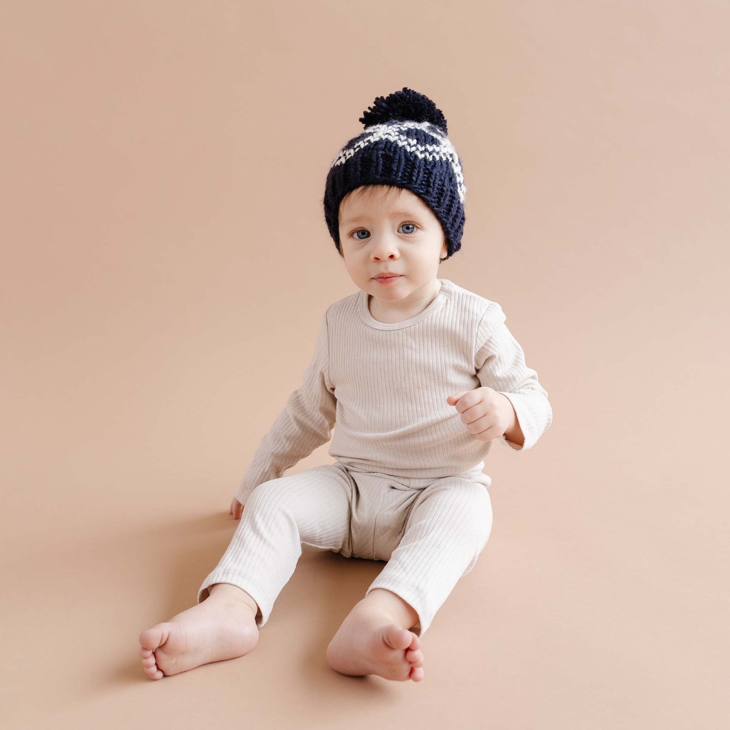 The Blueberry Hill Diamond Faire Isle Hat