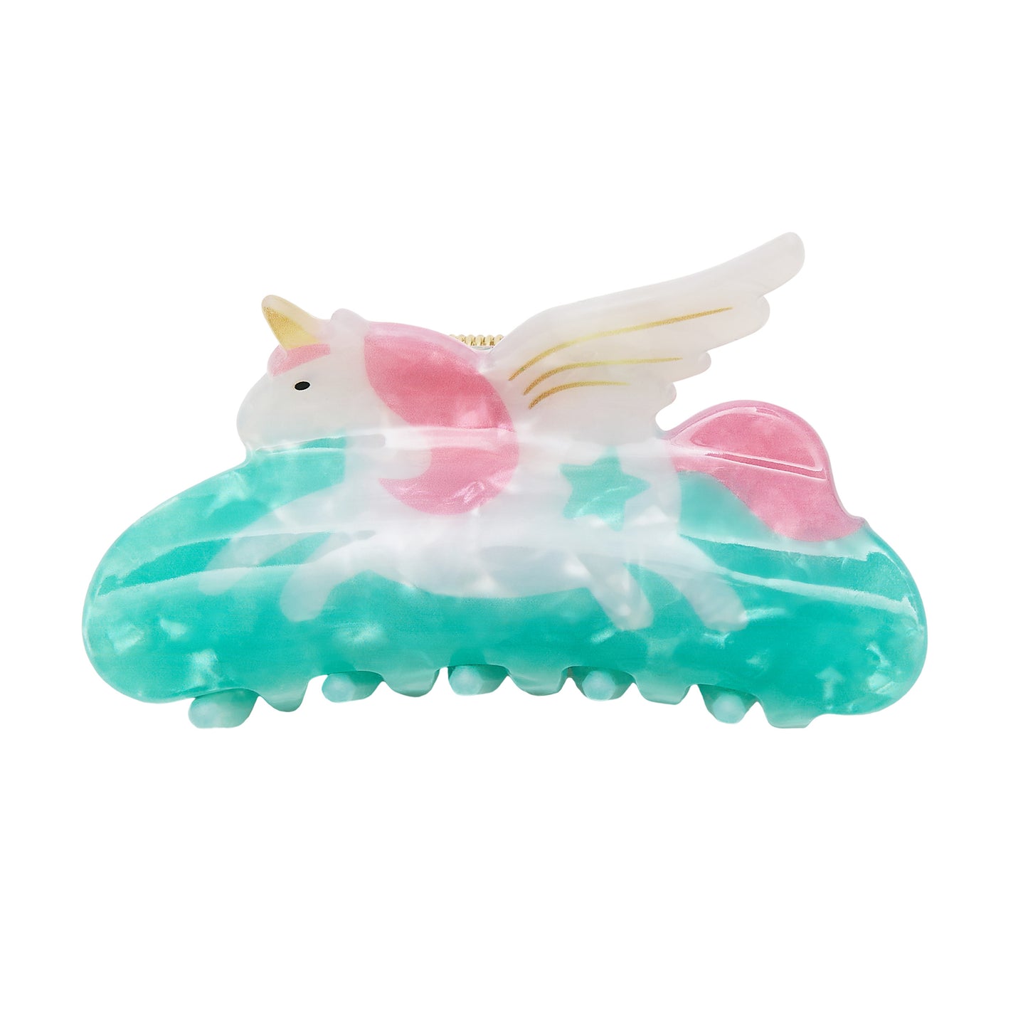 Mimi & Lula Unicorn Acetate Claw Clip