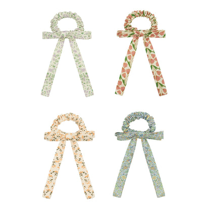 Mimi & Lula Floral Bow Scrunchies
