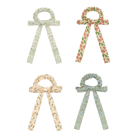 Mimi & Lula Floral Bow Scrunchies