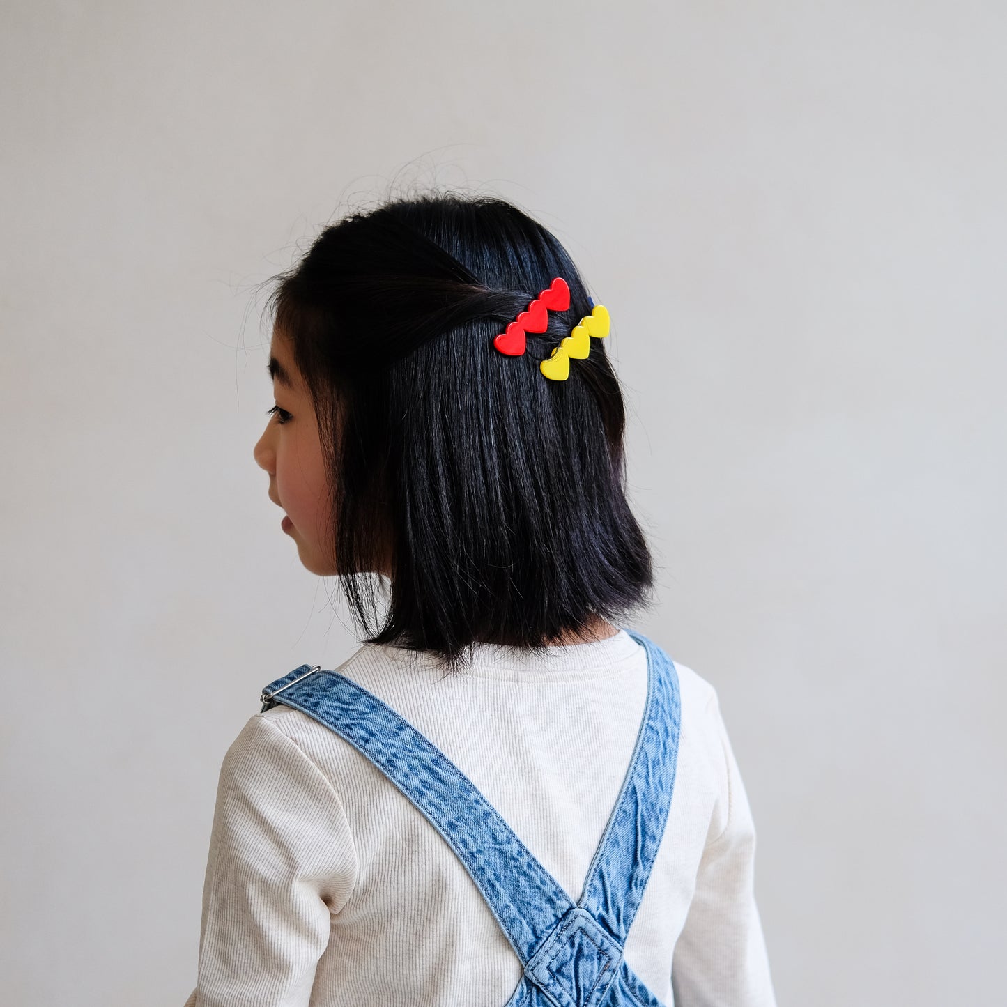 Mimi & Lula Heart Acetate Clips