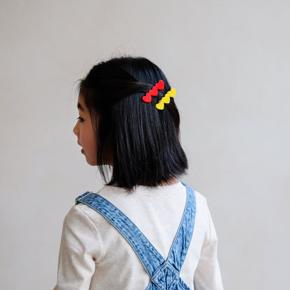 Mimi & Lula Heart Acetate Clips