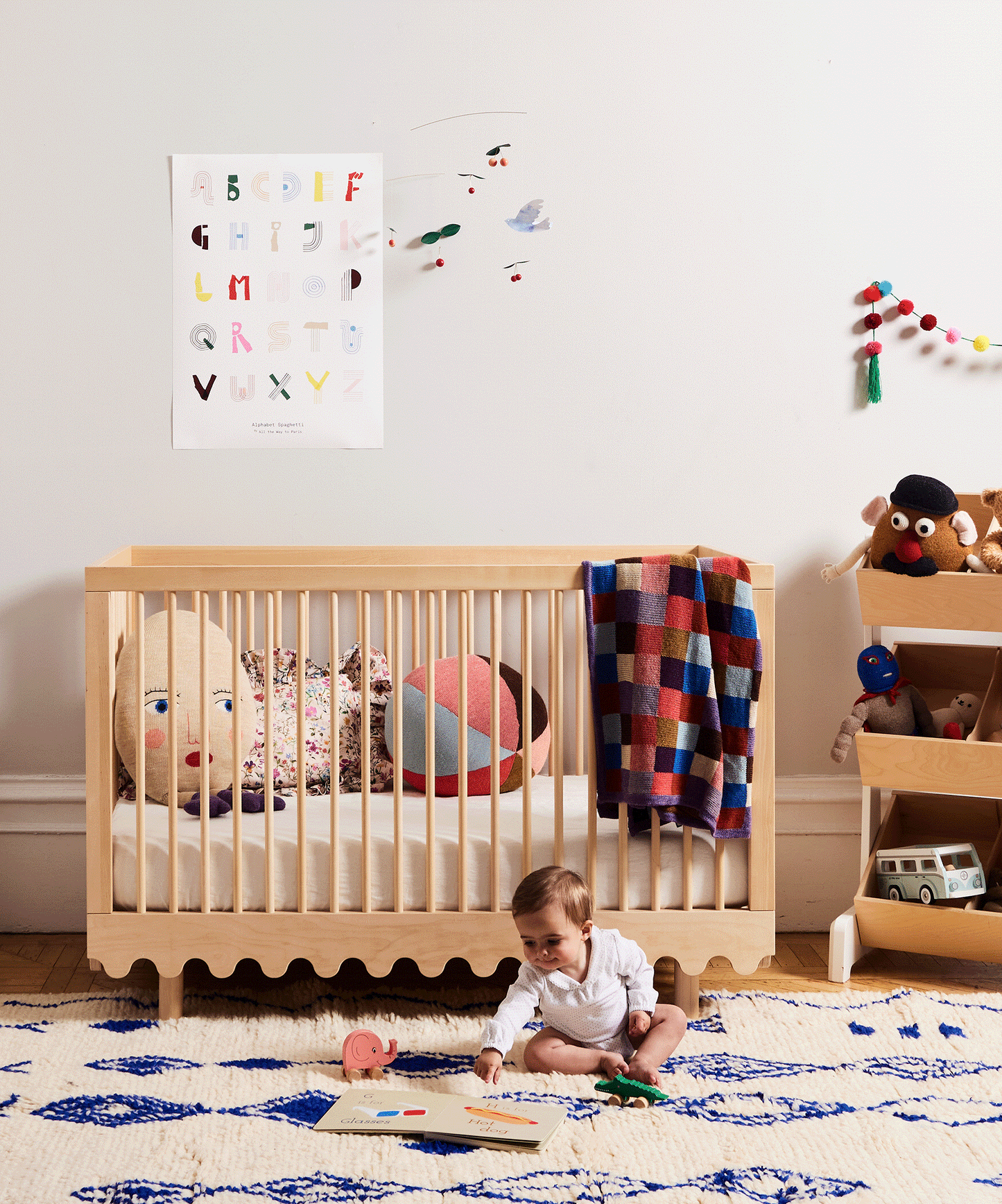 Oeuf Moss Crib