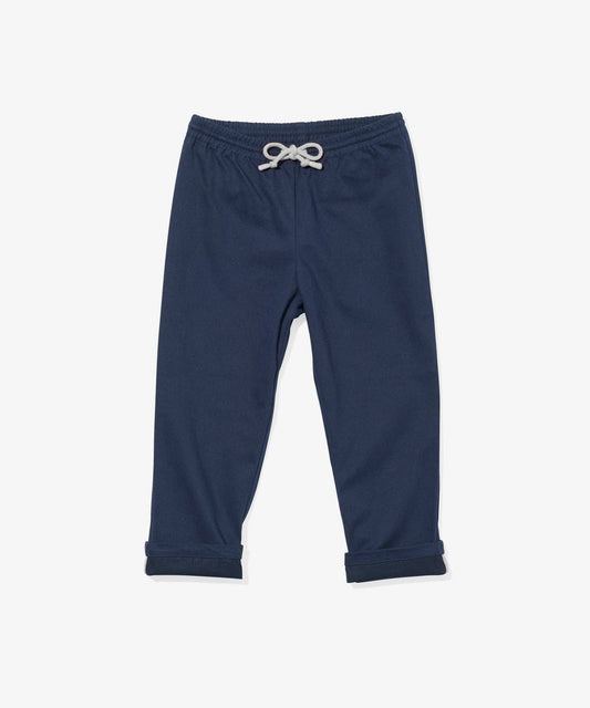 Oso & Me - Bowie Pant, Navy with Cloud Drawcord