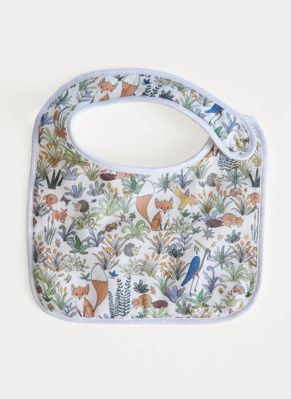 Timo & Violet Baby Classic Bib - Foxy Forest Multi