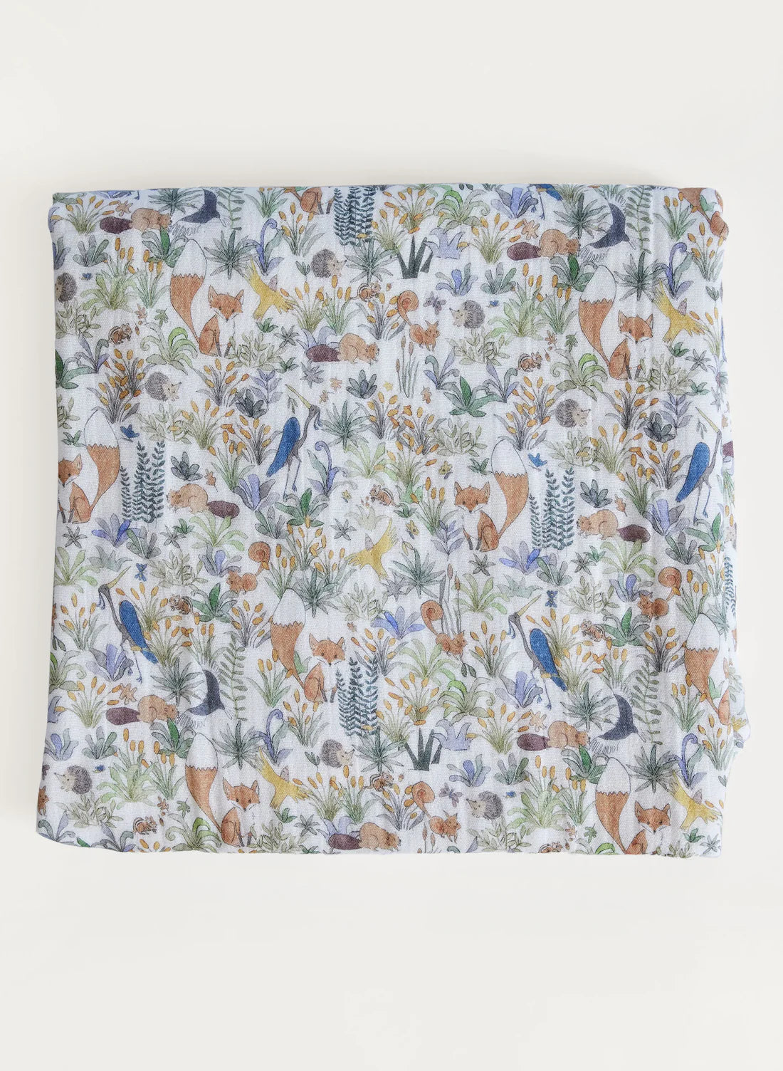 Timo & Violet Shawl Blanket - Foxy Forest