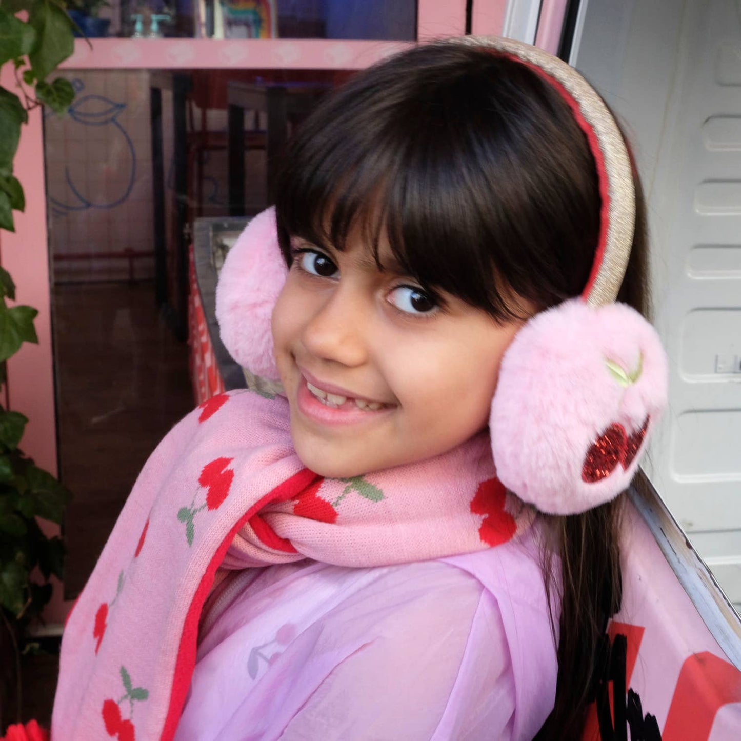 Rockahula Kids US - Cheerful Cherry Earmuffs