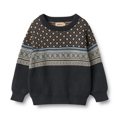 Wheat Jacquard Pullover Julius