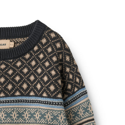 Wheat Jacquard Pullover Julius