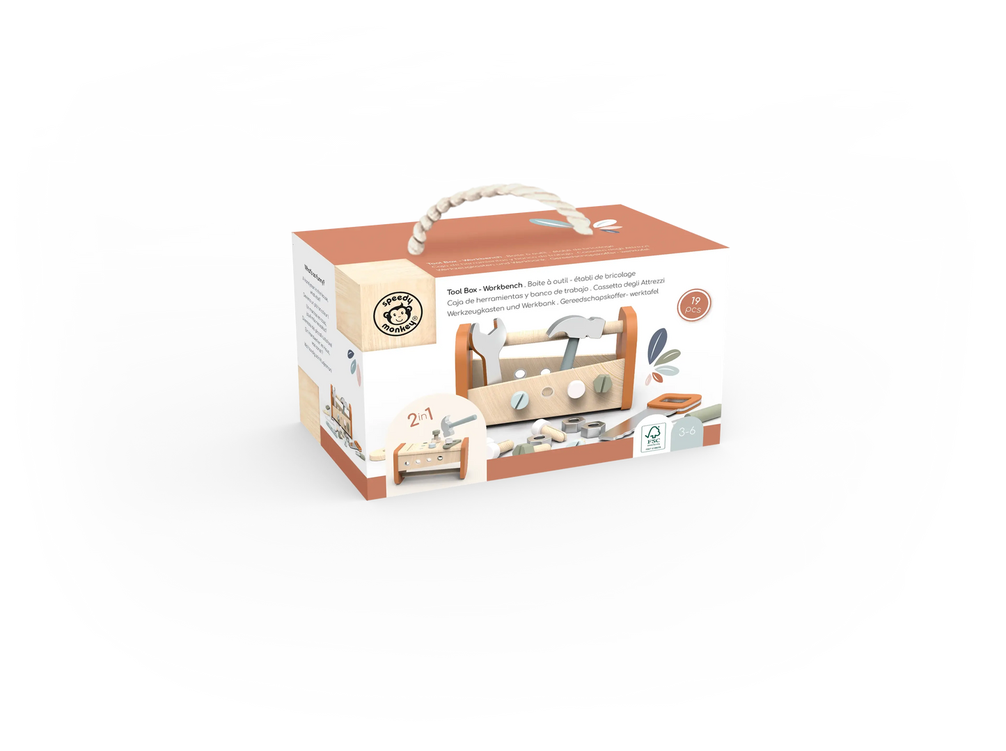 Speedy Monkey - Tool Box - Workbench (2 in 1)