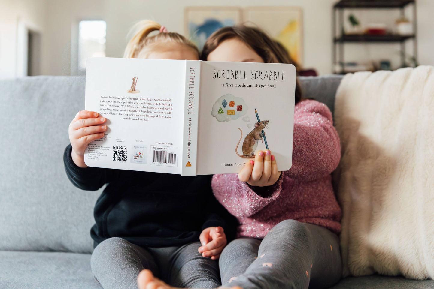 Paige Tate & Co. - Scribble Scrabble: A Board Book of First Words