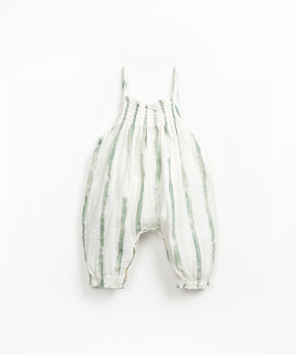Play Up Printed Woven Jumpsuit