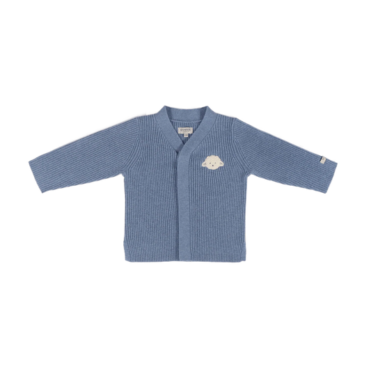 Donsje Fennie Merino Wool Cardigan Lammy Blue