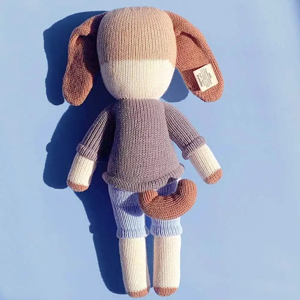 Estella - Frank the Organic Taxi Dog Doll - Stuffed Animal Toy