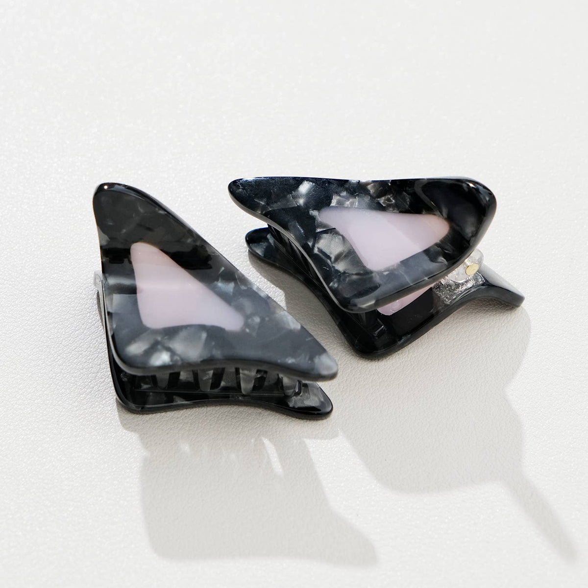 Adorro - Cat Ear Claw Clip (Set of 2) - Mini