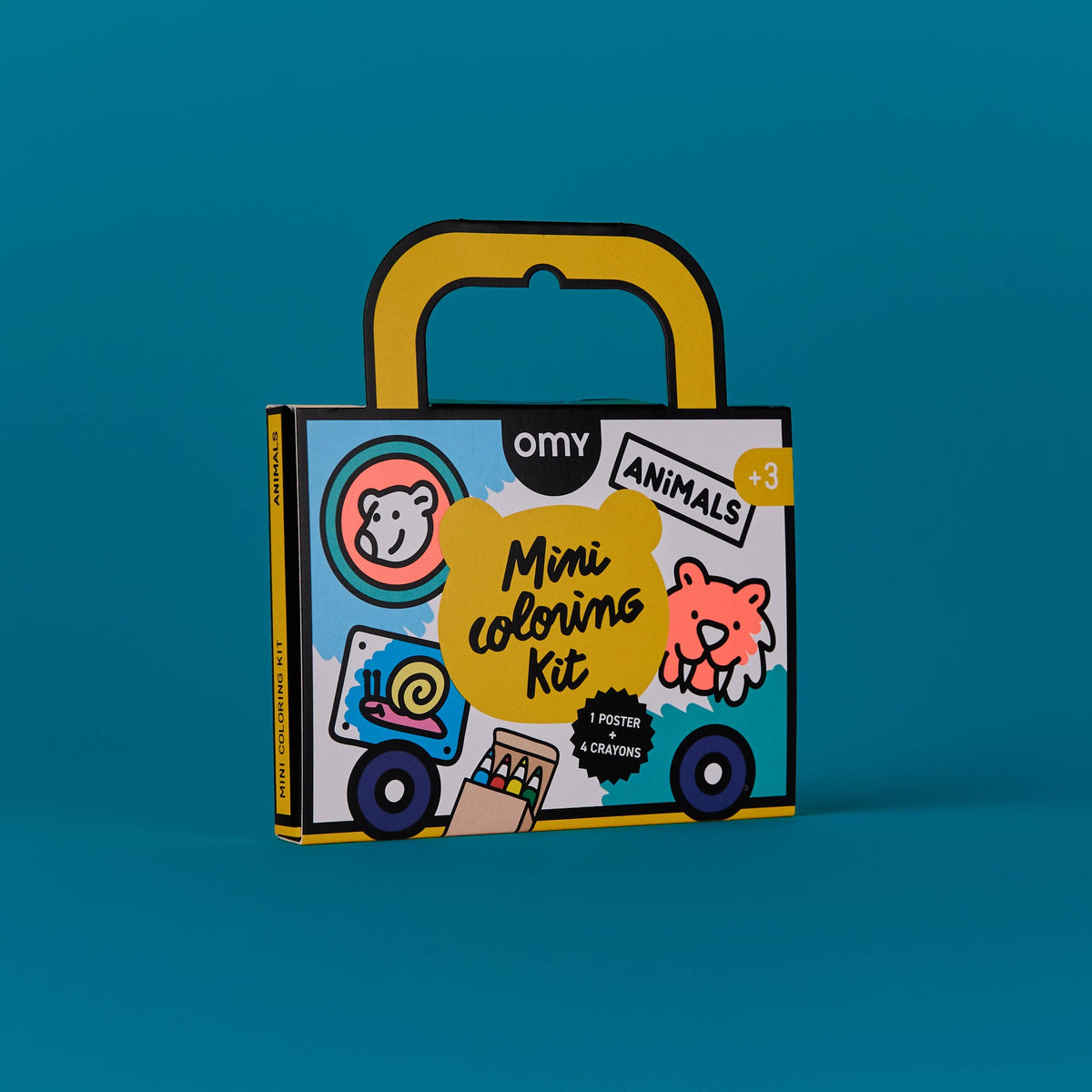 OMY - MINI POCKET COLORING - ANIMALS