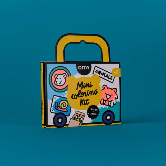 OMY - MINI POCKET COLORING - ANIMALS