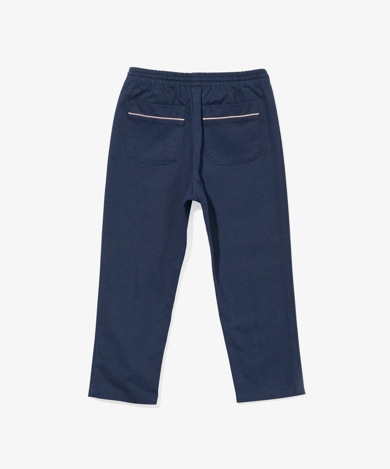 Oso & Me - Bowie Pant, Navy with Cloud Drawcord