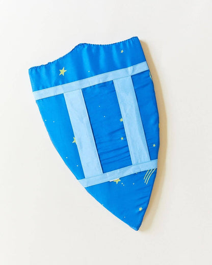 Sarah’s Silks - Soft Star Shield for Knight Costume, Pretend Play