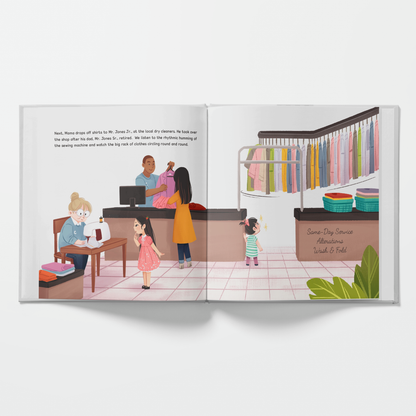 Lychee Press - We Shop Small - A Children's Book on Community & Connection