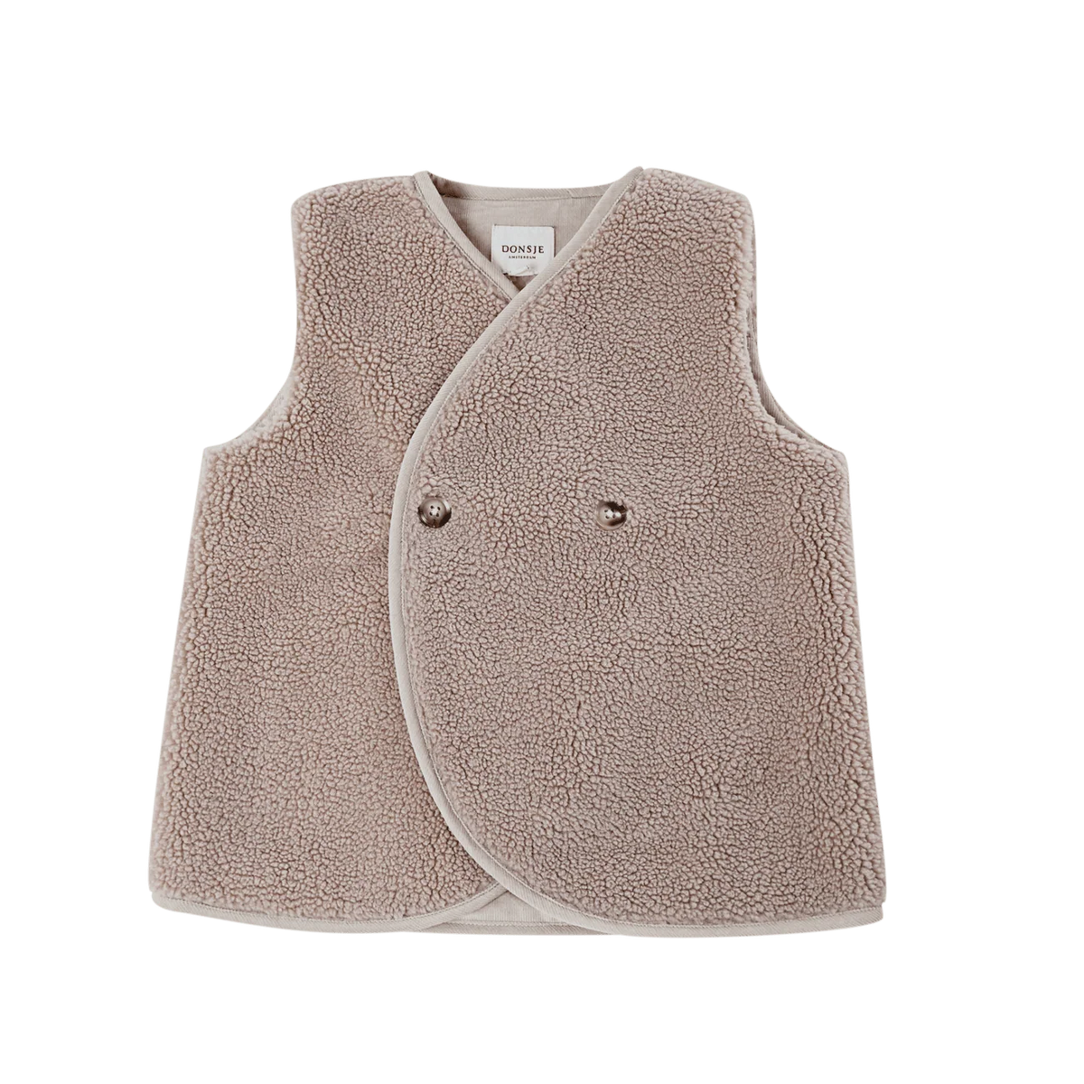 Donsje Monty Gilet Hazelnut