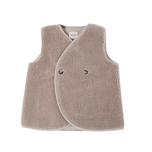 Donsje Monty Gilet Hazelnut