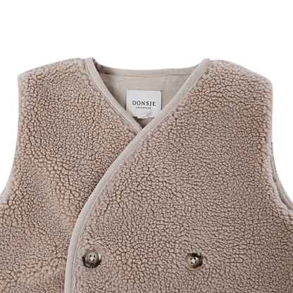 Donsje Monty Gilet Hazelnut